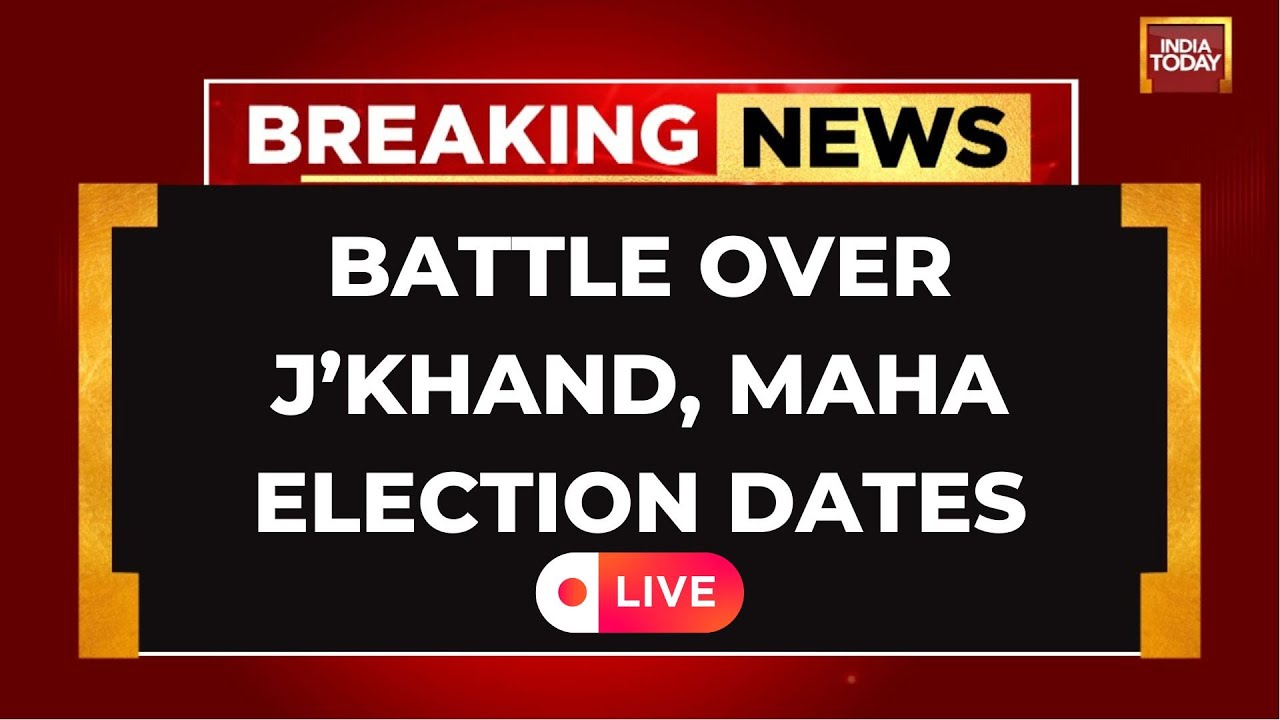 Maharashtra And Jharkhand Election Dates To Be Announced Today | India Today LIVE