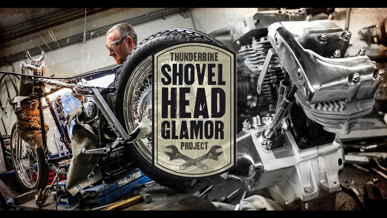 Thunderbike Shovelhead Glamor First Steps - Making Of