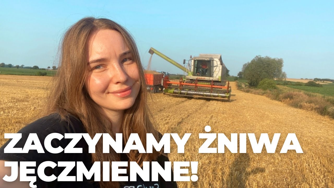 Żniwa 2024-kosimy jęczmień, wzięliśmy ślub?!