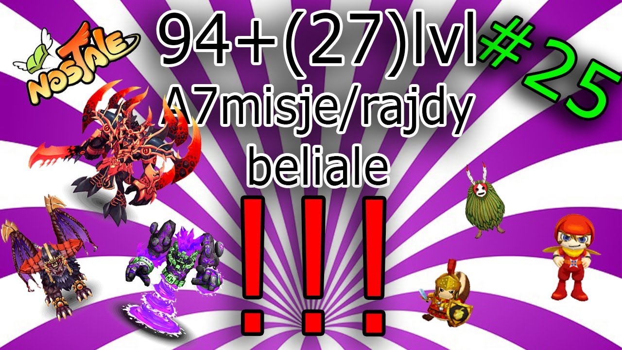 Nostale S1Fenix 🔥#25🔥 | A7 Misje / Rajdy / Beliale