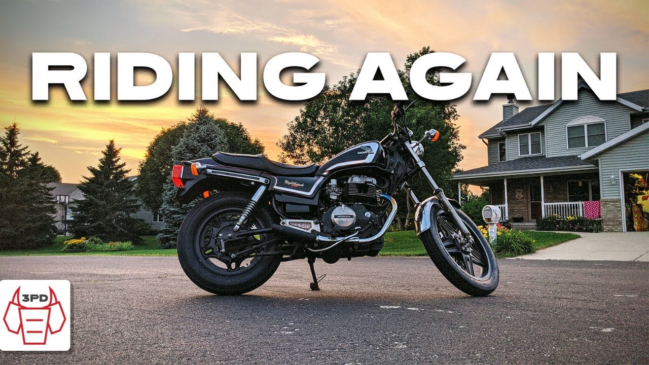 Shinko Classic 240 Tires for my Honda Nighthawk 450 - Finally Riding Again!