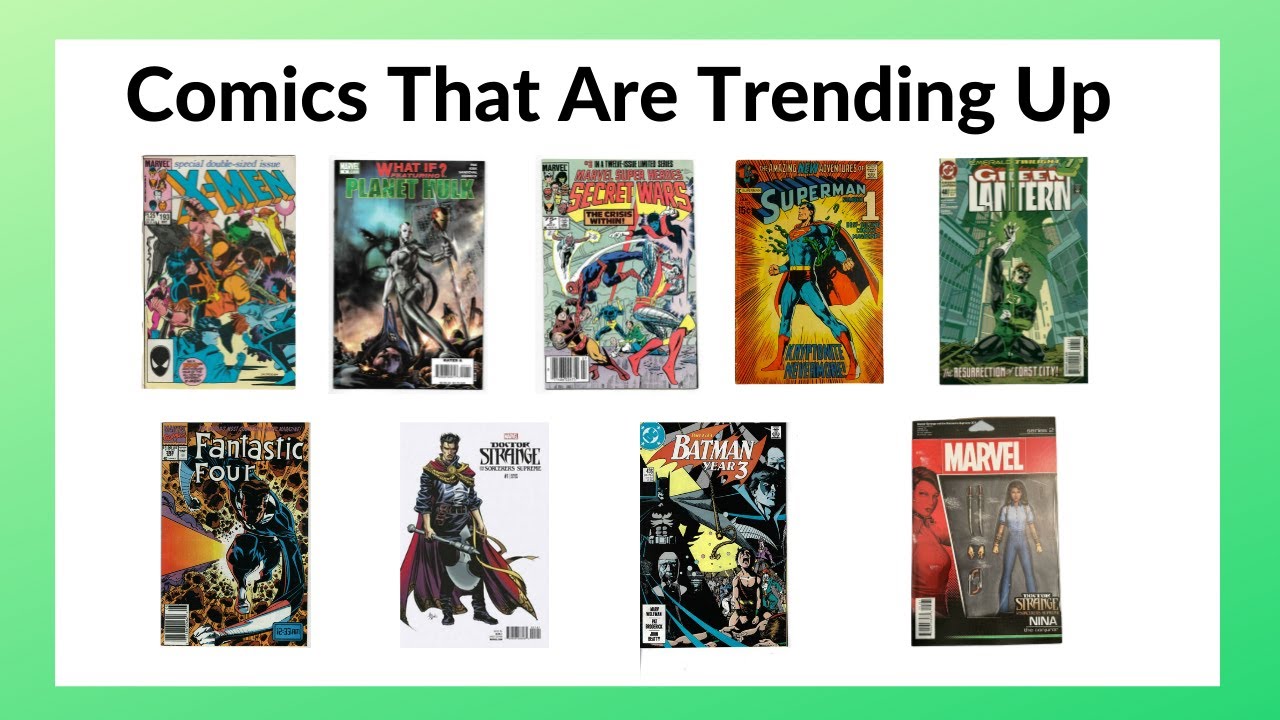 1st Appearance And Speculation Comic Books Trending Up