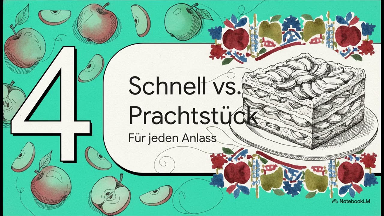 Apfelkuchen entschlüsselt