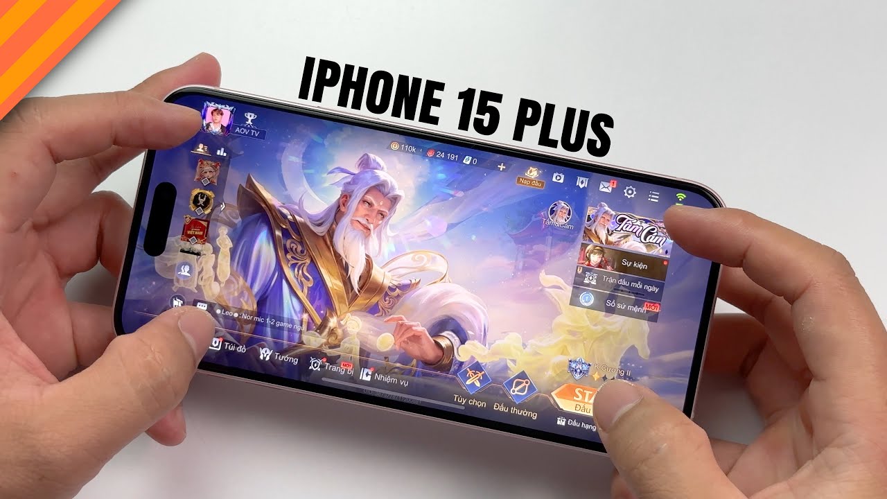Test Tất Cả Game Trên iPhone 15 Plus 2025: Pin Trâu, Màn Lớn, Chip Khoẻ