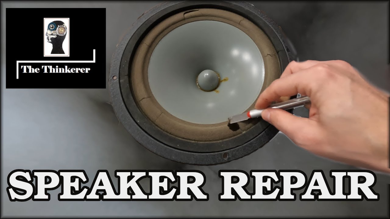 Repairing My Vintage Infinity Speakers I Got From Goodwill (Infinity RSb)