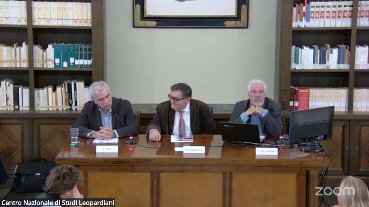 XVI Convegno Internazionale di Studi Leopardiani - VI Sessione (24 ottobre 2025)