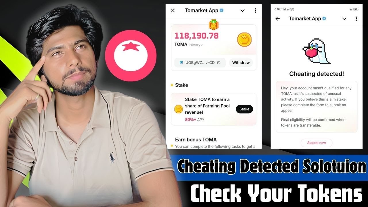 Check Tomarket Allocation | Tomarket Cheating detected, Check Your $TOMA Coin