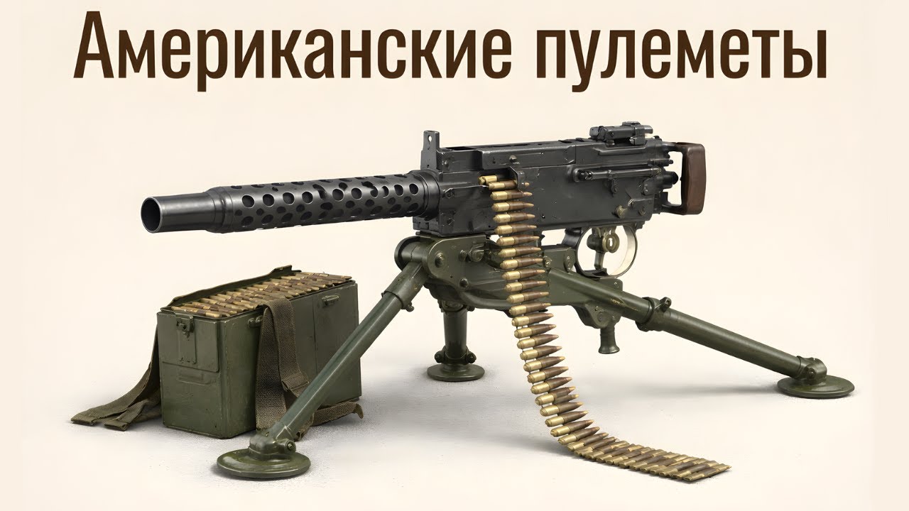 Все американские пулеметы времен Второй мировой войны
