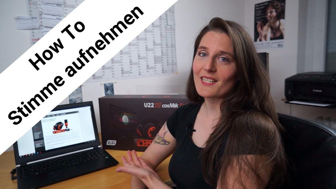 How To: Stimme aufnehmen mit ESI U22 XT cosMik Set und Bitwig Studio 8-Track