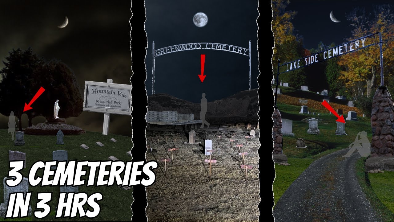 3 HAUNTED Cemeteries in 3 Hours || Cañon City, CO