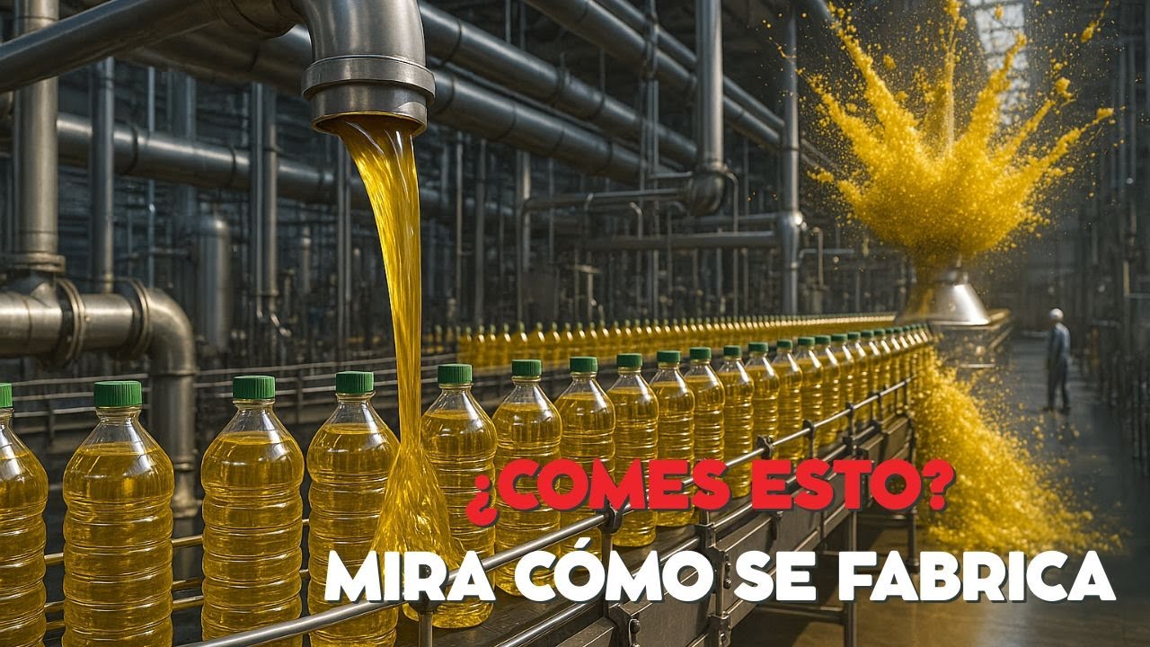 C&oacute;mo Se Produce el Aceite Vegetal: Qu&iacute;mica Pesada y Marketing Limpio