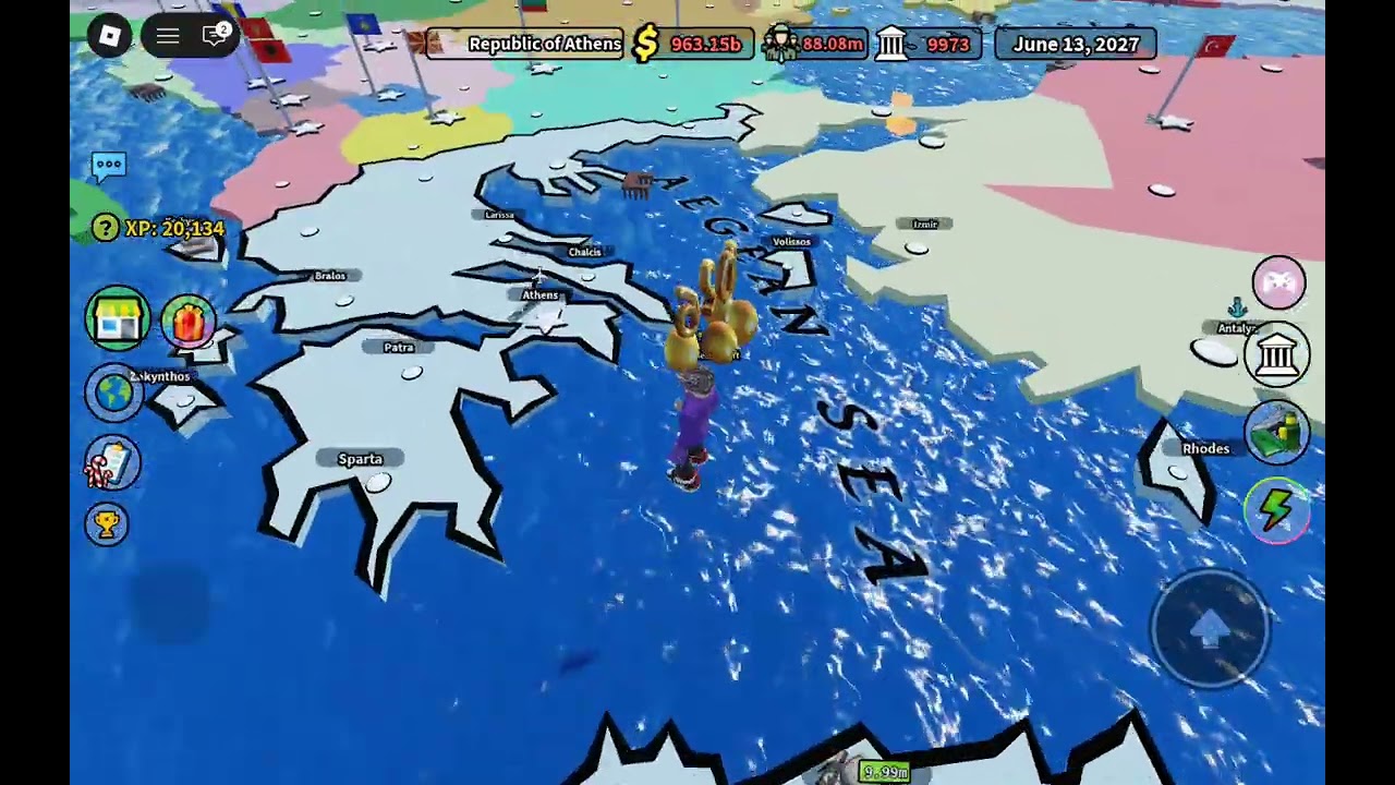 Playing Control europe! One city country challenge!!!