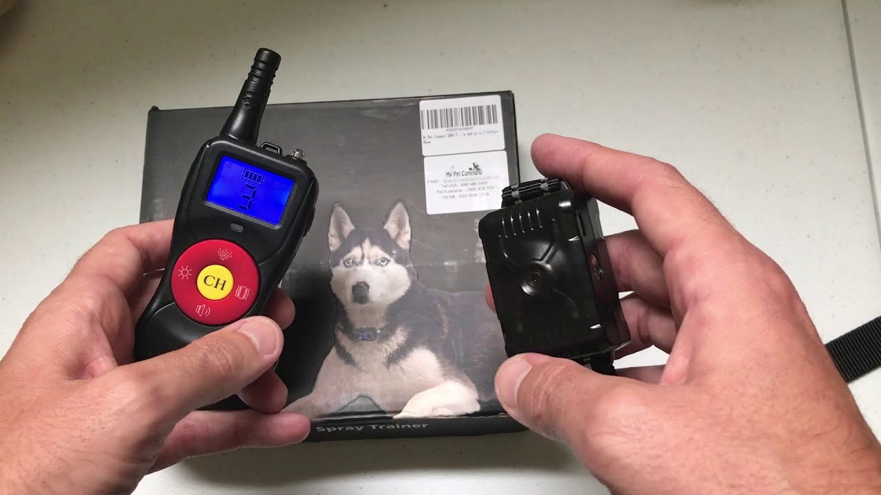 My Pet Command - Pairing / Unpairing Additional Collars to the Remote Spray Trainer