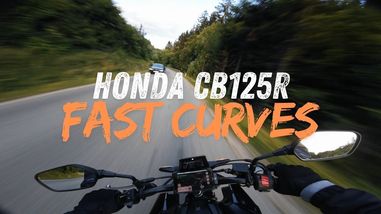 Honda CB125R Twisty Roads & Close Call | 4K POV