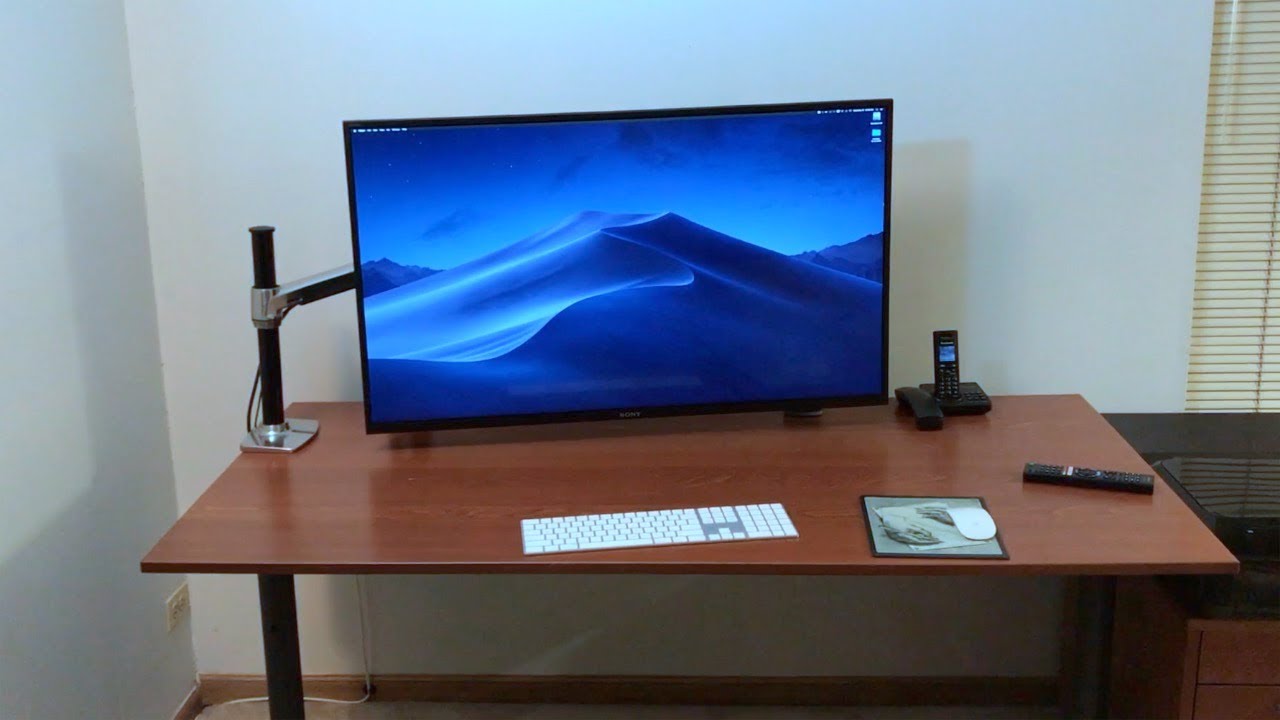 Mac mini + Sony 43