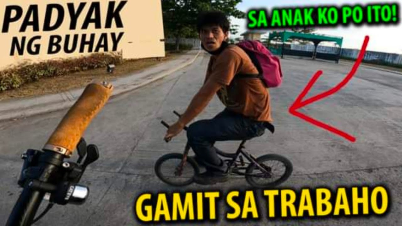 Bike ng anak gamit sa Trabaho / pinalitan ni katagumpay ng bago