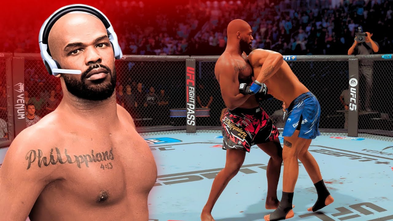 Peleando como Jon Jones en UFC 5 🐐