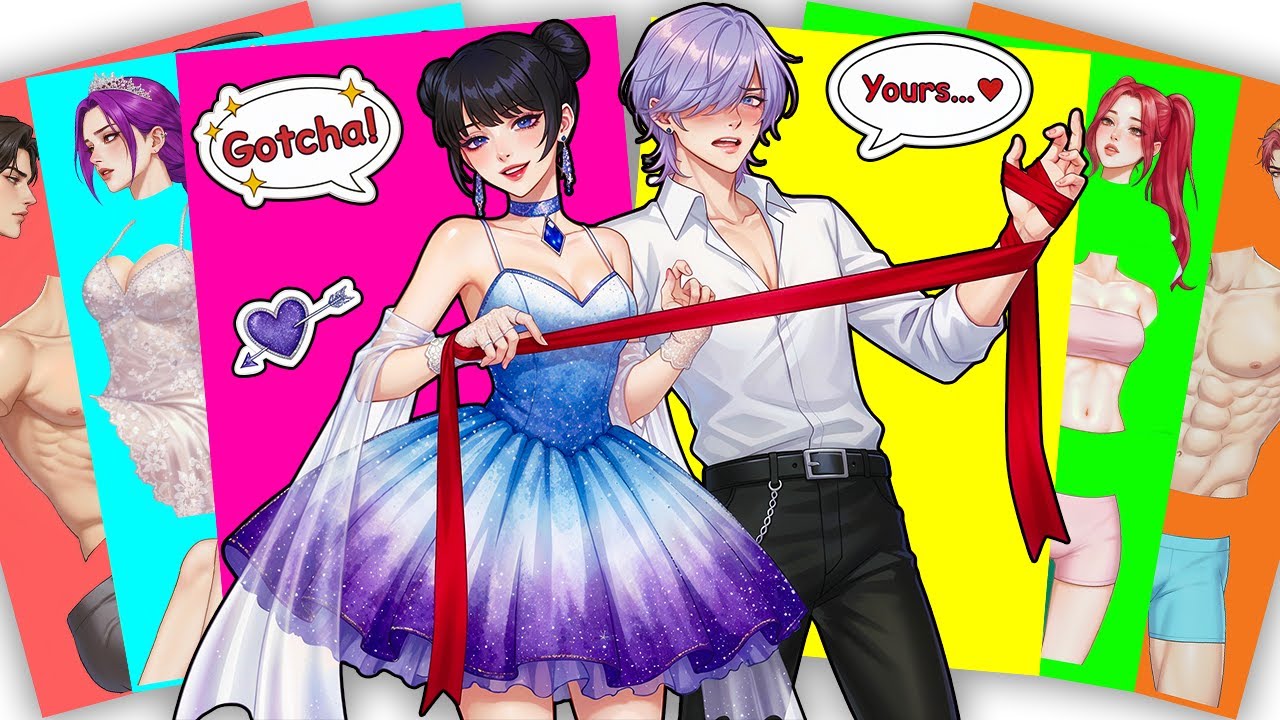 Catch Your Love! HUNTRIX ZOEY x SAJA BOYS MYSTERY - KPOP DEMON HUNTERS | Sticker Book DIY