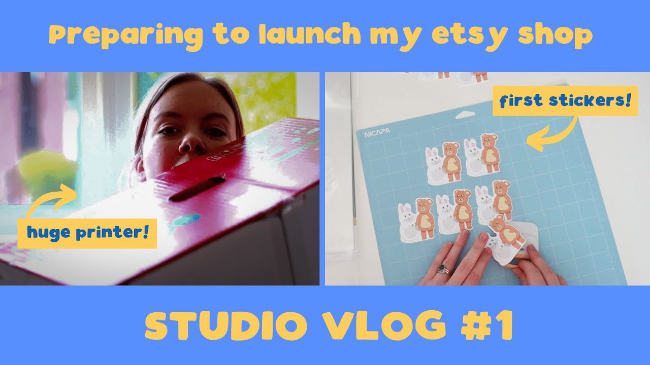 STUDIO VLOG #1 – За кулисами открытия моего магазина | мои первые физические продукты, настройка ...