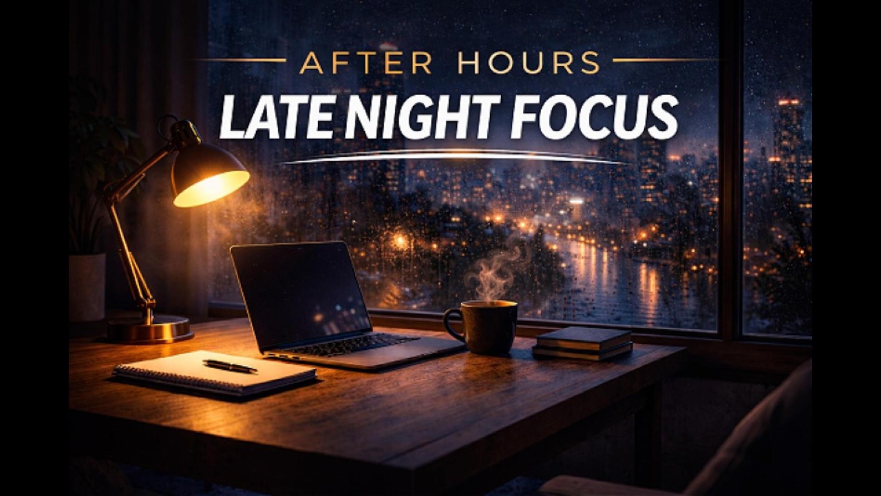 2 Hours of Maximum Focus 🌙 | Late Night Productivity
