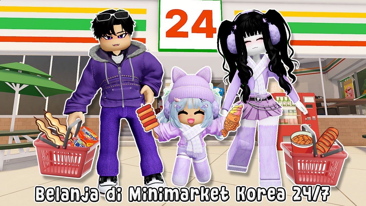 BIBI KALAP BANGET MAU BORONG SEMUA JAJANAN KOREA BIKIN MAMI PUSING | BERRY AVENUE RP