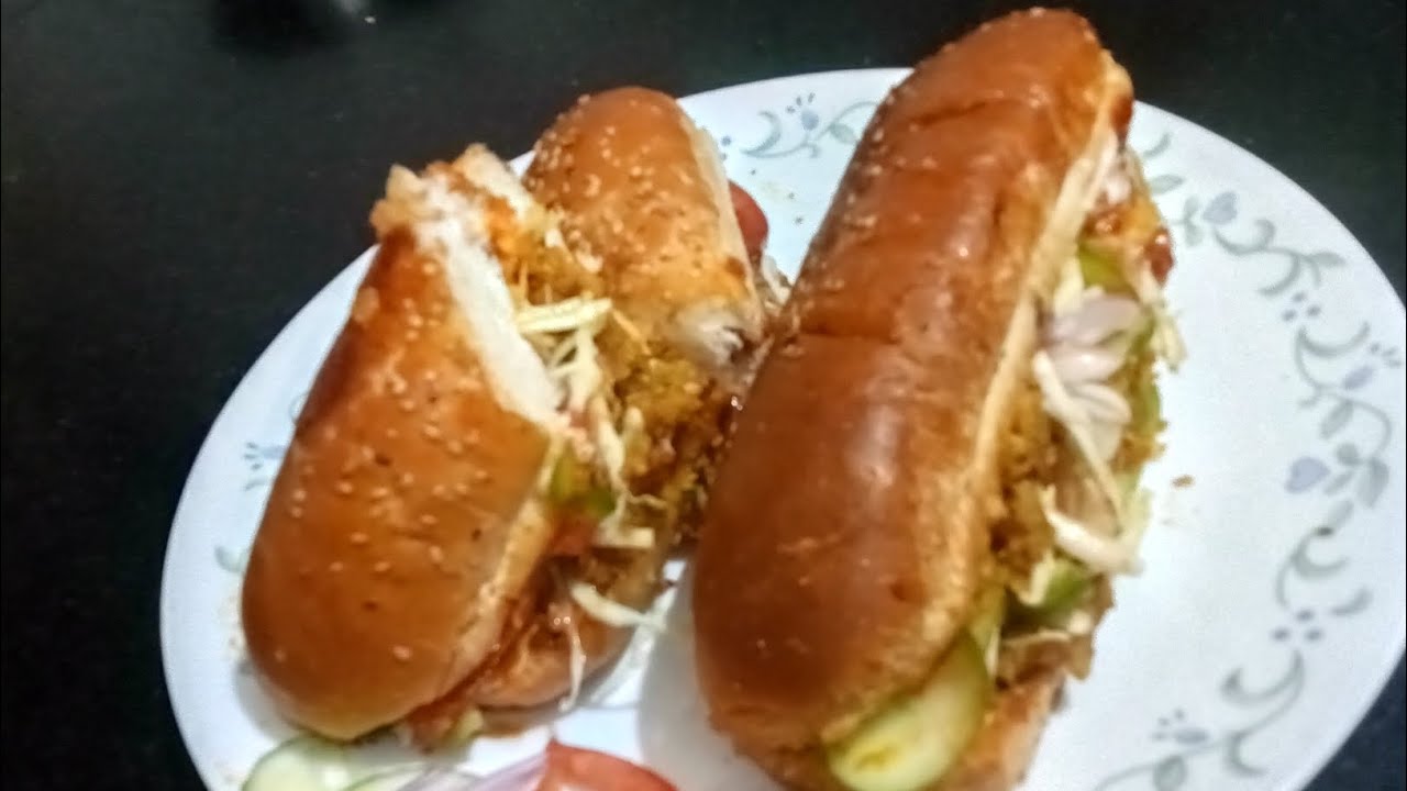 veg hot dog 🌭#veg hot dog or Subway ka combination #hot dog recipe🌭#Subway sandwich#subway