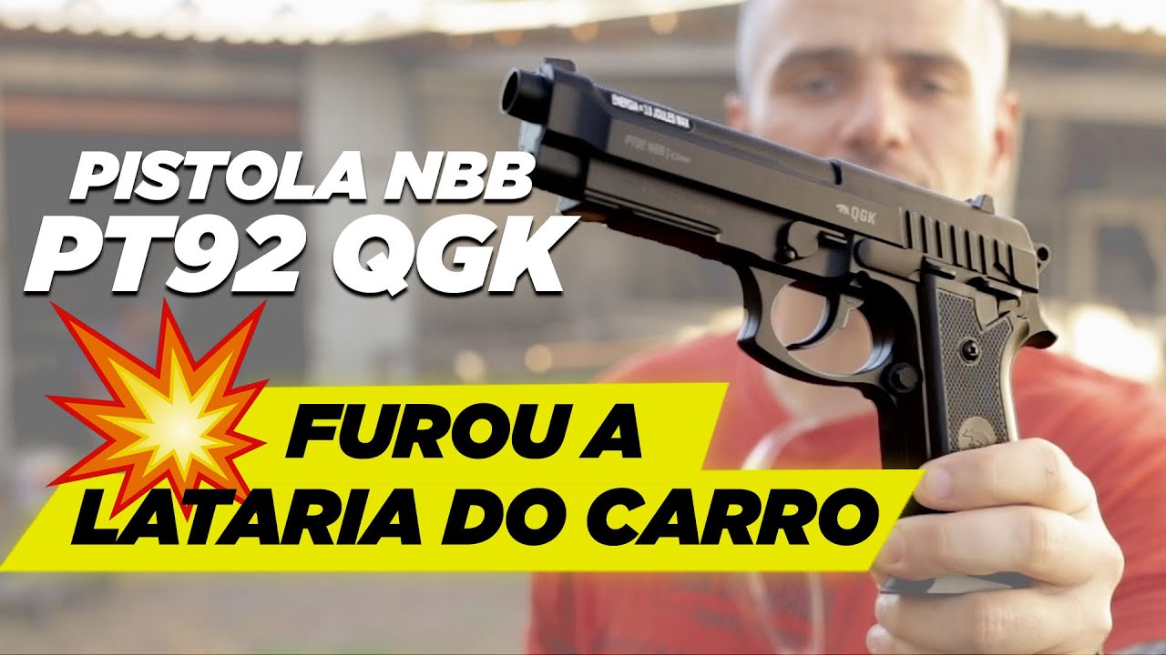 💥 Furou A Lataria Do Carro PT92 NBB Da QGK Esfera De Aço 4.5MM REVIEW