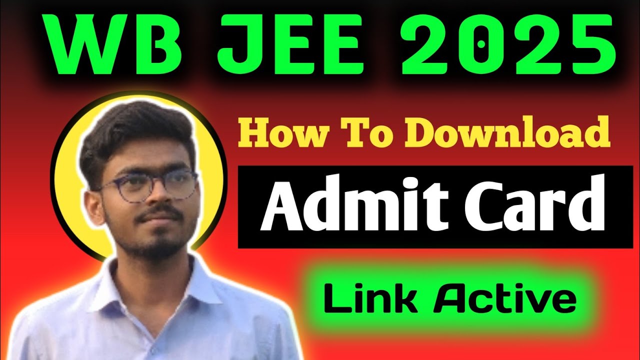 WB JEE 2025 ADMIT CARD is OUT. Now You can download | How To Download wbjee admitcard 2025 #wbjee