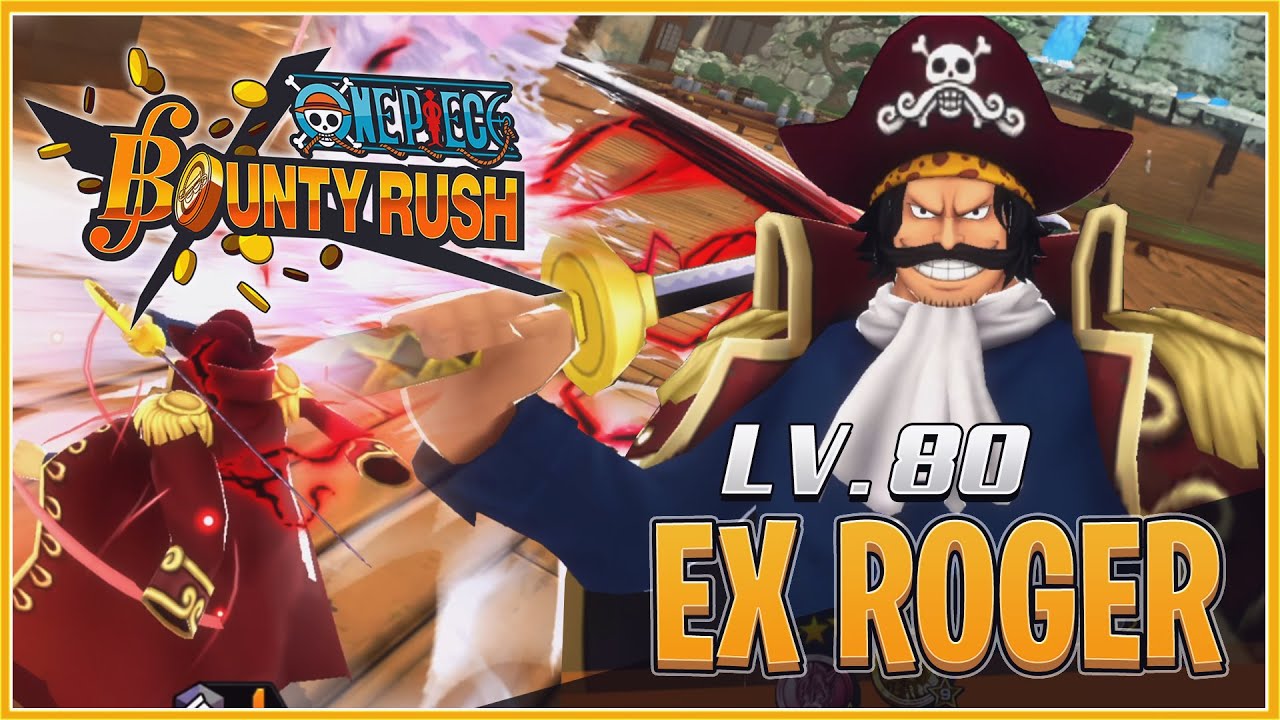 5★ EX Roger Gameplay | ONE PIECE Bounty Rush