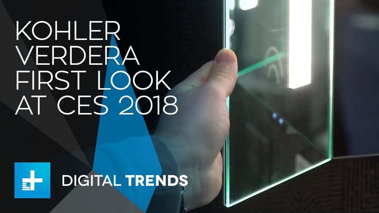 Kohler Verdera Smart Mirror - First Look at CES 2018