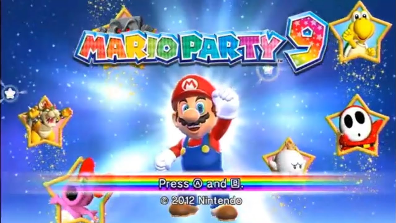Mario Party 9 - Intro & Toad Road
