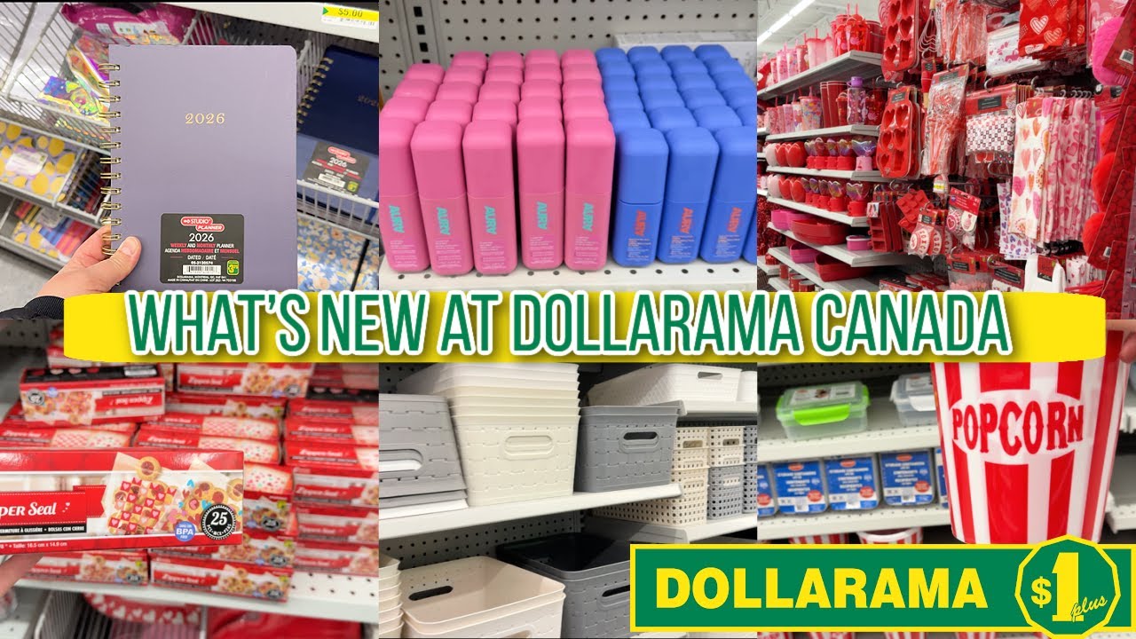 Новинки в Dollarama Canada 🇨🇦 | Товары ко Дню святого Валентина, товары для дома, косметика и зак...