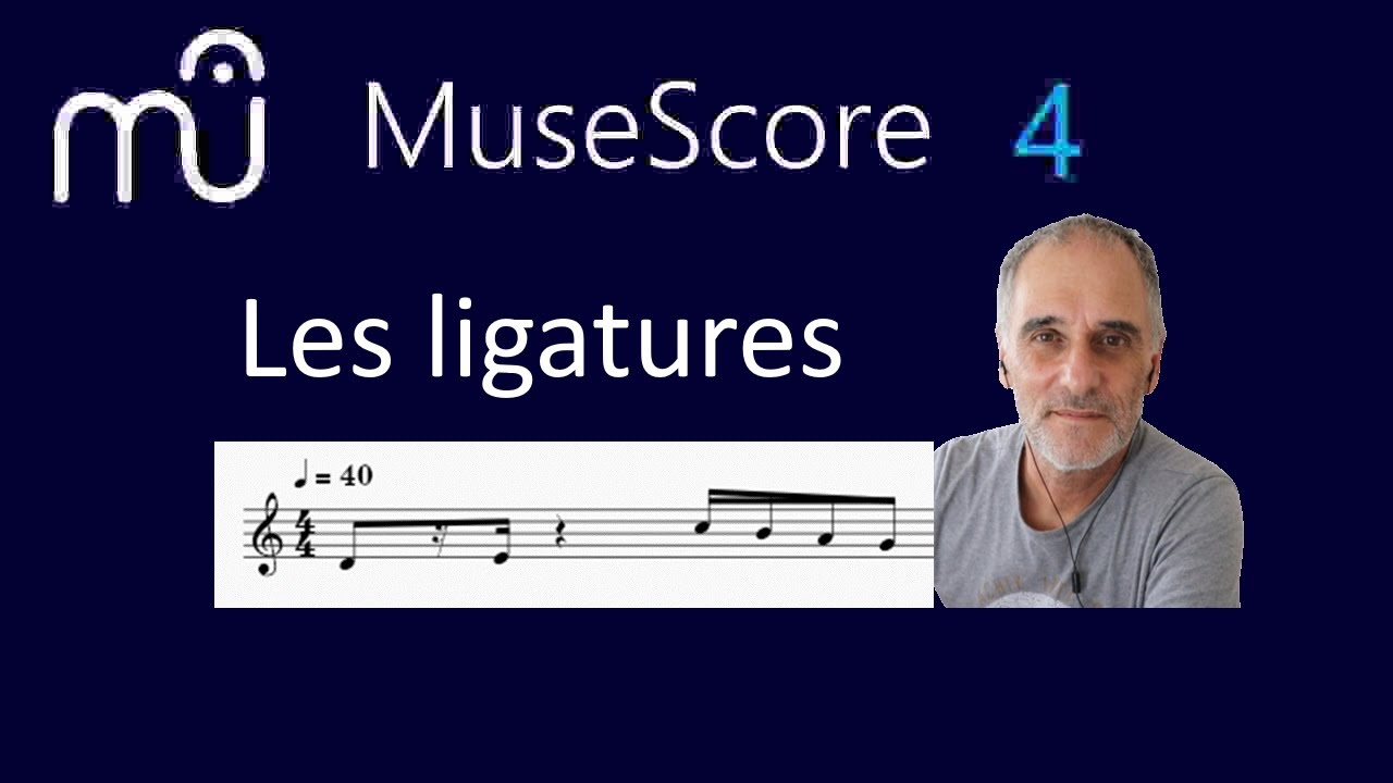 MuseScore 4 les ligatures