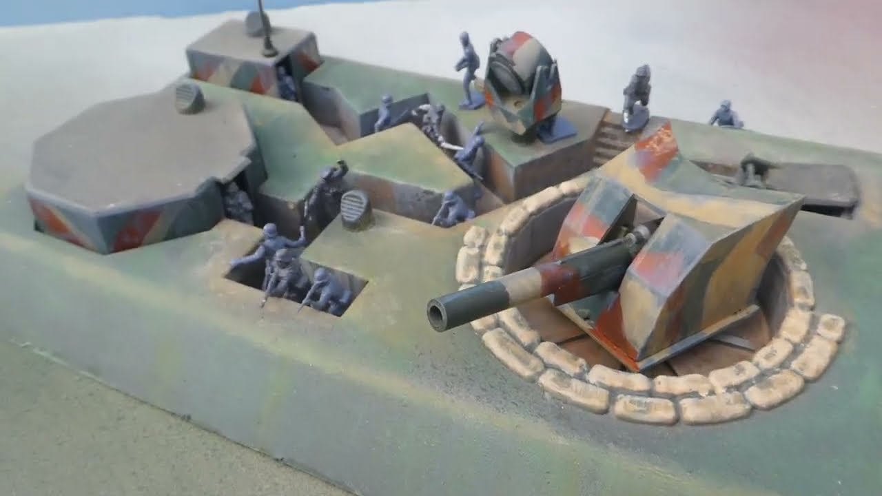 Airfix Gun Emplacement 2