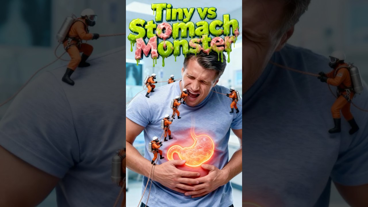 Tiny vs Stomach Monster~