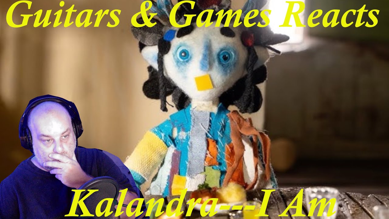 Guitars & Games Reacts. Kalandra--I Am.  #music #reaction #kalandra