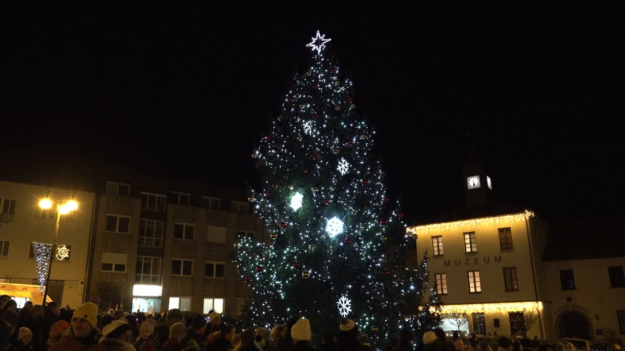 Rozsvícení vánočního stromu v Sedlčanech 2024