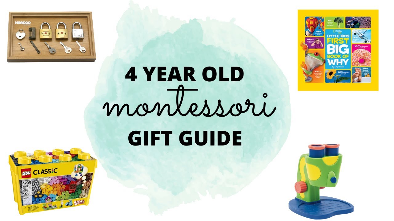 Montessori Inspired Gifts For 4 Year Olds
