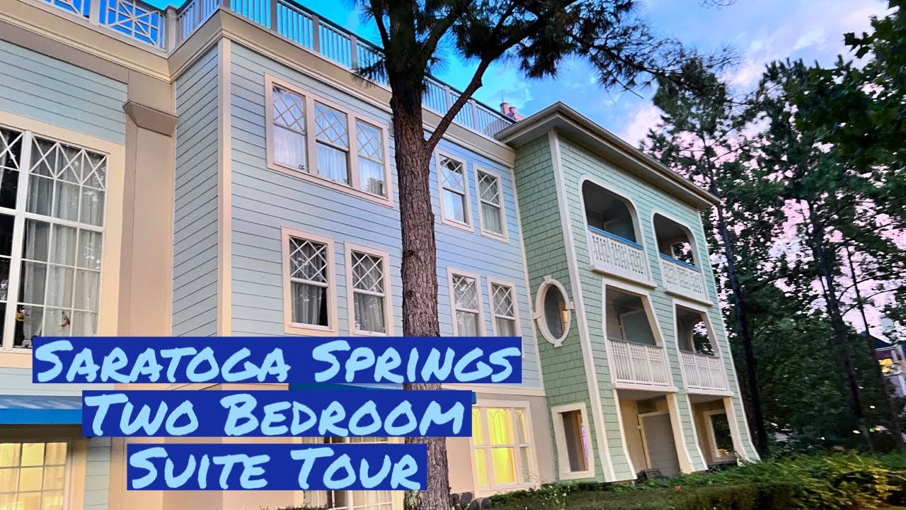 Saratoga Springs Two Bedroom Suite Tour | Disney World Resorts