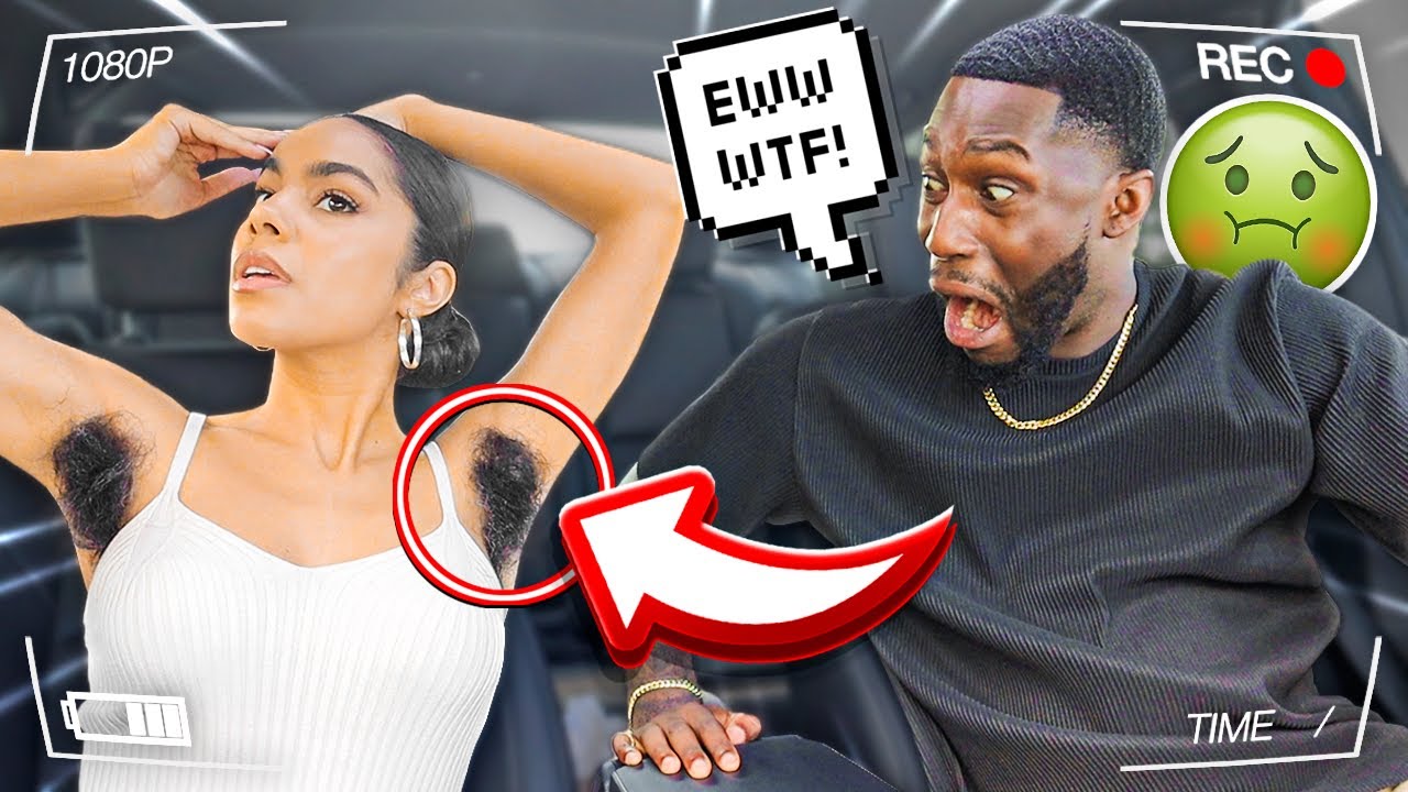 Long Armpit Hair Prank On My Boyfriend *HILARIOUS*
