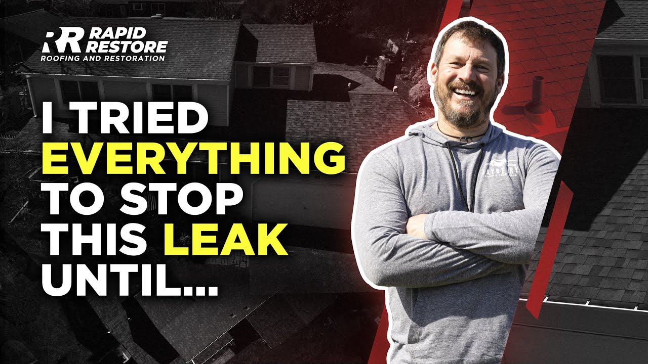 I Tried Everything To Stop This Leak Until&hellip; | Long Island Roof Repair and Replacement Company