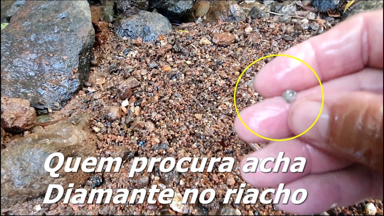 QUEM PROCURA ACHA , DIAMANTES NO RIACHO