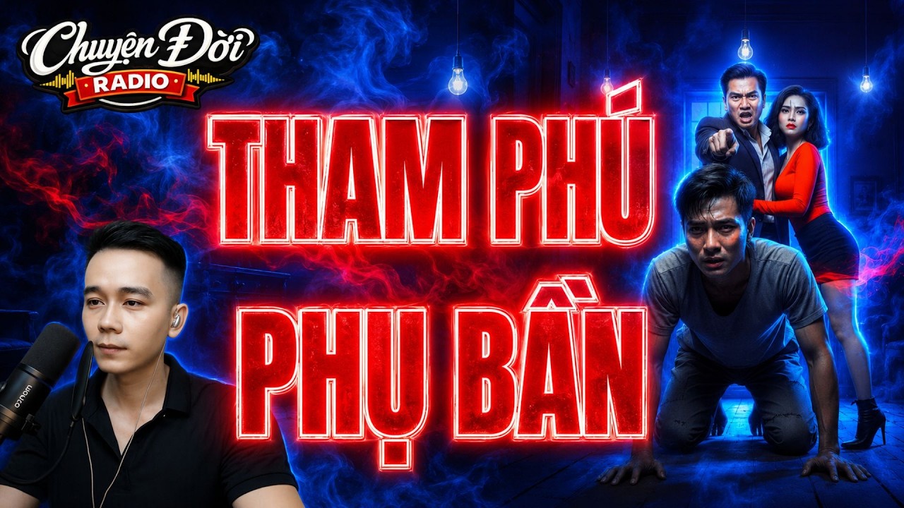 Chuyện Đời Radio: THAM PHÚ PHỤ BẦN - Bỏ Chồng Nghèo Theo Đại Gia, Ác Phụ Nhận Quả Báo Đắng