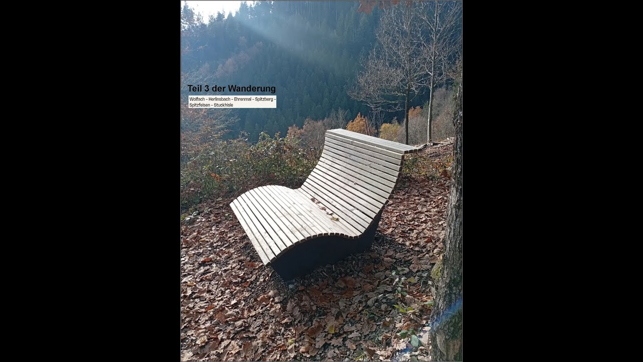 Teil 3: Wanderung Schwarzwald Ehrenmal Spitzberg Spitzfelsen Stuckhisle