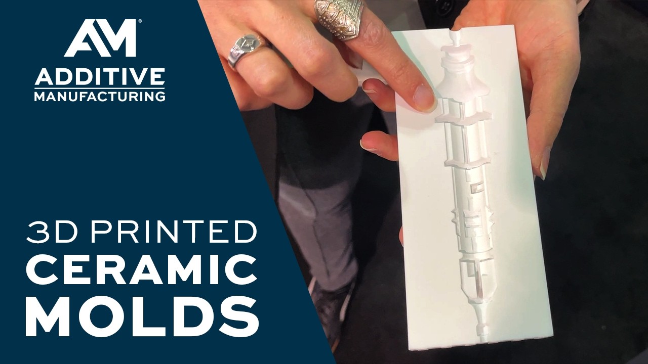 3D Printed Ceramic Injection Molds Provide Functional Tooling in Hours
