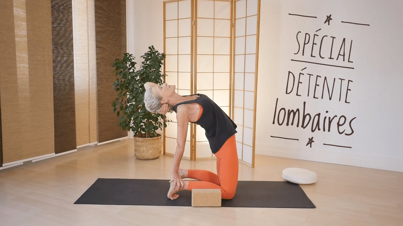 🧘 Cours de yoga - Spécial détente lombaires (20 min)