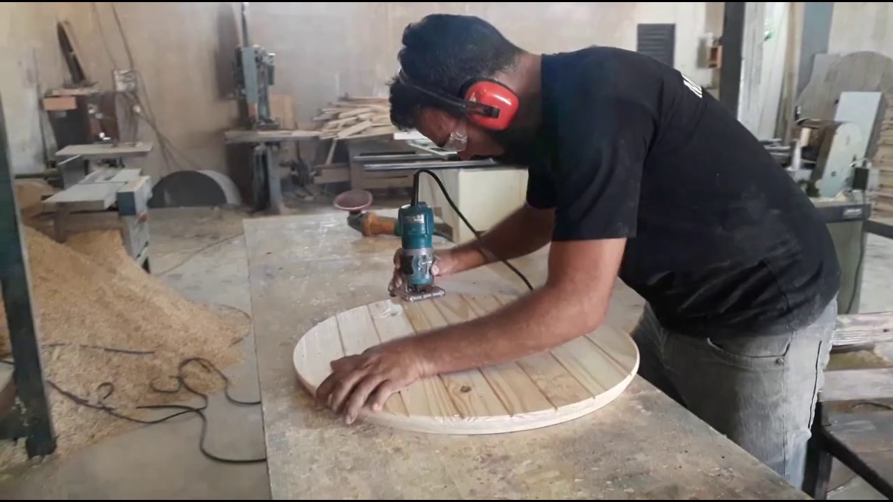 Tampo de mesa de palete.