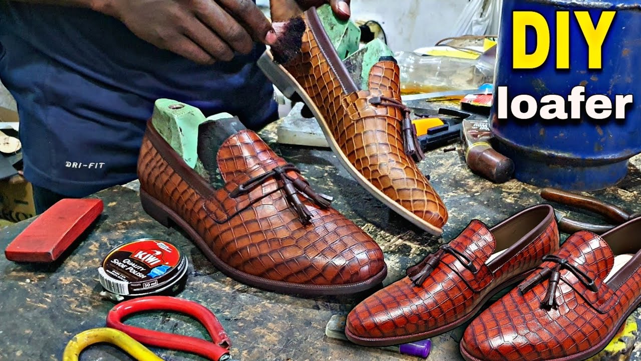 DIY Luxury Loafers: Craft Your Own Stylish Shoes at Home! 🥾✨