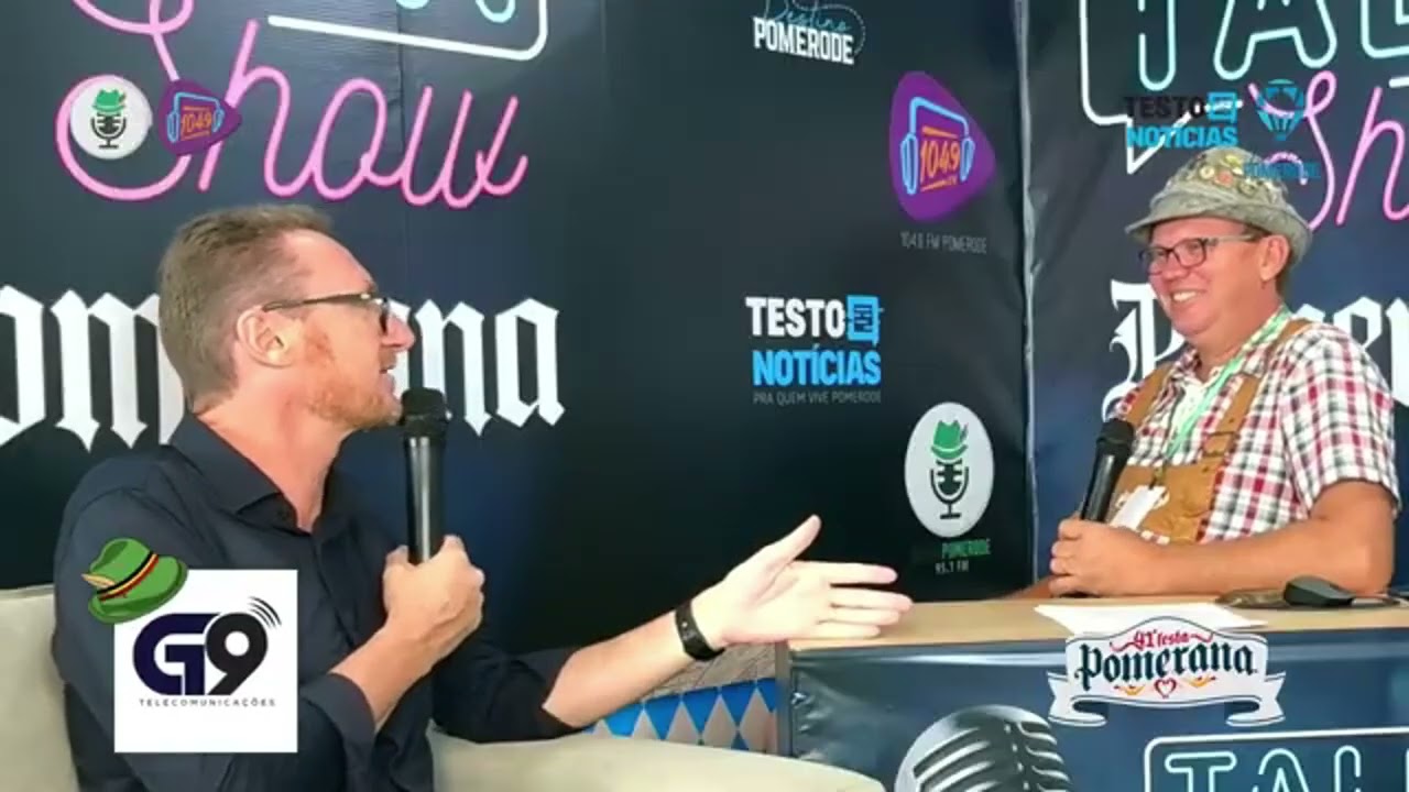 Construthor na 41ª Festa Pomerana.