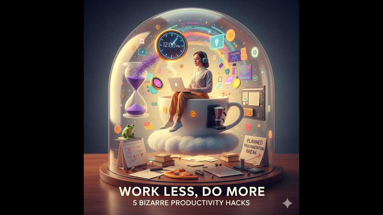 Work Less, Do More: 5 Bizarre Productivity Hacks of the World's Top Achievers